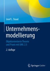 book Unternehmensmodellierung: Objektorientierte Theorie und Praxis mit UML 2.5