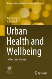 book Urban Health and Wellbeing: Indian Case Studies