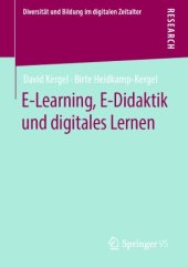 book E-Learning, E-Didaktik und digitales Lernen