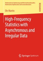 book High-Frequency Statistics with Asynchronous and Irregular Data