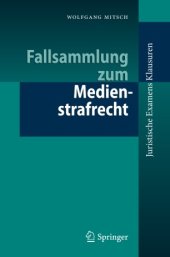 book Fallsammlung zum Medienstrafrecht