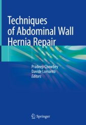 book Techniques of Abdominal Wall Hernia Repair