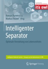 book Intelligenter Separator: Optimale Veredelung von Lebensmitteln