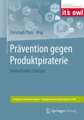 book Prävention gegen Produktpiraterie: Innovationen schützen