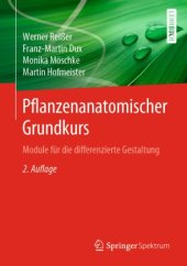 book Pflanzenanatomischer Grundkurs: Module für die differenzierte Gestaltung