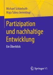 book Partizipation und nachhaltige Entwicklung: Ein Überblick