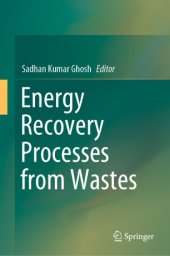 book Energy Recovery Processes from Wastes