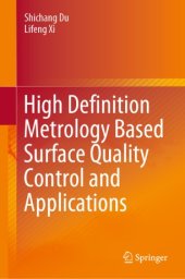 book High Definition Metrology Based Surface Quality Control and Applications