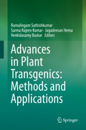 book Advances in Plant Transgenics: Methods and Applications