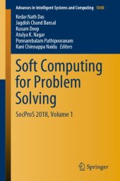 book Soft Computing for Problem Solving: SocProS 2018, Volume 1