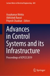 book Advances in Control Systems and its Infrastructure: Proceedings of ICPCCI 2019