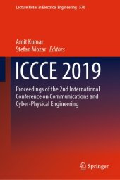 book ICCCE 2019: Proceedings of the 2nd International Conference on Communications and Cyber Physical Engineering