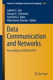 book Data Communication and Networks: Proceedings of GUCON 2019