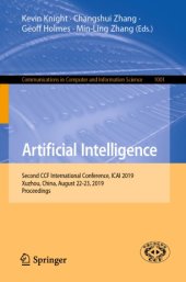 book Artificial Intelligence: Second CCF International Conference, ICAI 2019, Xuzhou, China, August 22-23, 2019, Proceedings