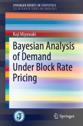 book Bayesian Analysis of Demand Under Block Rate Pricing