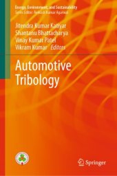 book Automotive Tribology