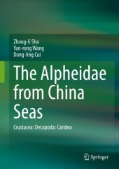 book The Alpheidae from China Seas: Crustacea: Decapoda: Caridea