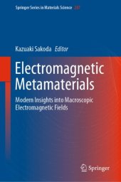 book Electromagnetic Metamaterials: Modern Insights into Macroscopic Electromagnetic Fields