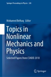 book Topics in Nonlinear Mechanics and Physics: Selected Papers from CSNDD 2018