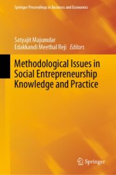 book Methodological Issues in Social Entrepreneurship Knowledge and Practice