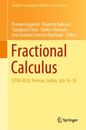 book Fractional Calculus: ICFDA 2018, Amman, Jordan, July 16-18