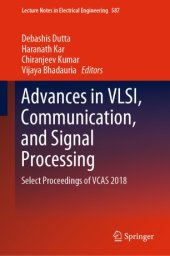 book Advances in VLSI, Communication, and Signal Processing: Select Proceedings of VCAS 2018