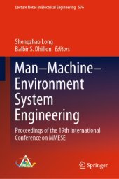 book Man–Machine–Environment System Engineering : Proceedings of the 19th International Conference on MMESE