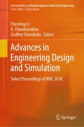 book Advances in Engineering Design and Simulation: Select Proceedings of NIRC 2018