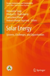 book Solar Energy: Systems, Challenges, and Opportunities