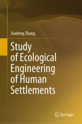 book Study of Ecological Engineering of Human Settlements