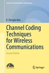 book Channel Coding Techniques for Wireless Communications