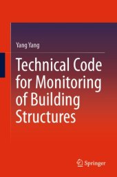 book Technical Code for Monitoring of Building Structures