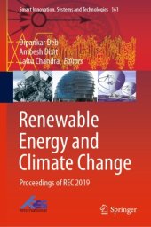 book Renewable Energy and Climate Change: Proceedings of REC 2019