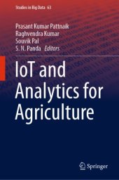 book IoT and Analytics for Agriculture