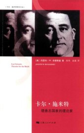 book 卡尔·施米特：德意志国家的理论家