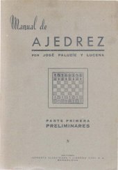 book Manual de ajedrez para uso de los principiantes. P.1 Preliminaries