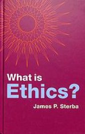 book What is ethics?