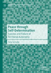 book Peace through Self-Determination. Success and Failure of Territorial Autonomy