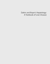 book Zakim and Boyer’s Hepatology: A Textbook of Liver Disease