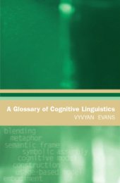 book A Glossary of Cognitive Linguistics