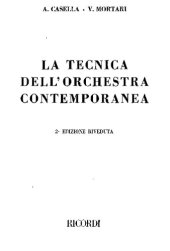 book La tecnica dell'orchestra contemporanea