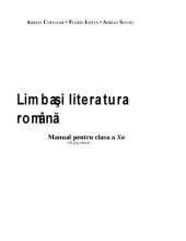 book Limba si literatura romana Manual pentru clasa a X-xa