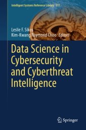 book Data Science In Cybersecurity And Cyberthreat Intelligence