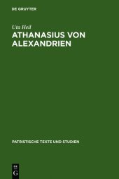 book Athanasius von Alexandrien — de sententia Dionysii : Einleitung, Übersetzung und Kommentar