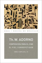 book Composición para el cine / El fiel correpetidor: Obra completa, 15