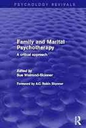 book Family and marital psychotherapy : a critical approach