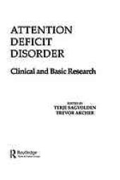 book Attention deficit disorder : clinical and basic research
