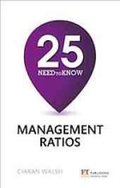 book 25 need-to-know management ratios