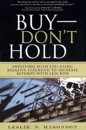 book Buy - DON'T Hold: Investing with ETFs Using Relative Strength to Increase Returns with Less Risk