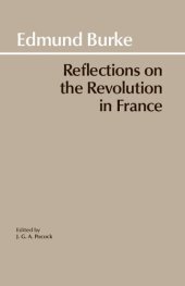 book Reflections on the Revolution in France